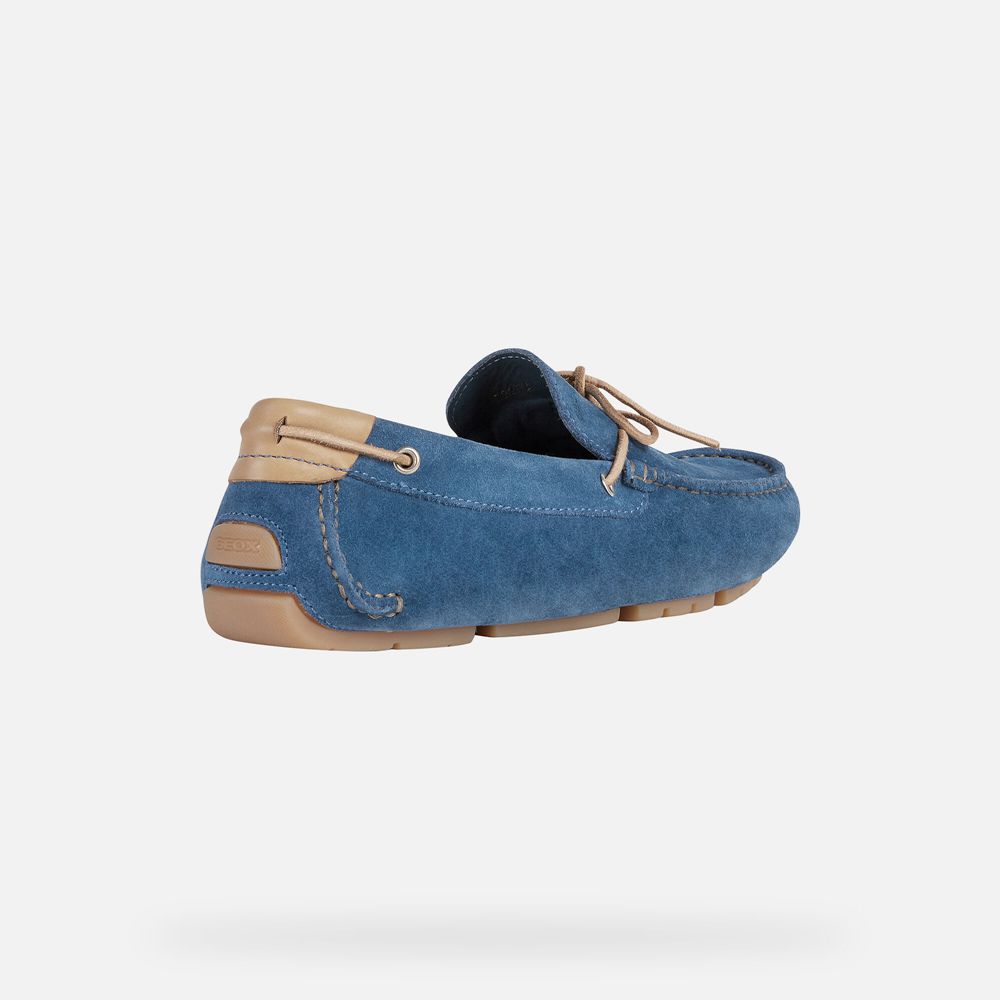 Mocassin Geox Melbourne - Bleu - Homme 845791-YNI